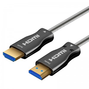 15 m 49 stóp HDMI 2.0 18 Gbps 4K 60 Hz Kabel HDMI do HDMI z pozłacanym kablem światłowodowym